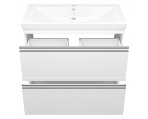 Приобрести Ингрид - 90 Тумба напольная с 2 ящ.эмаль в магазине сантехники Santeh-Crystal.ru