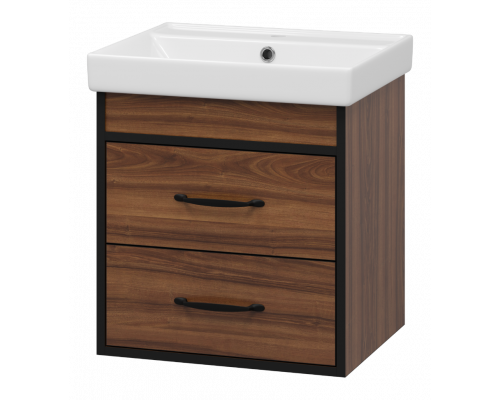 Приобрести Кедр - 50 Тумба подвесная с 2 ящ. в магазине сантехники Santeh-Crystal.ru