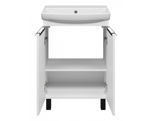 Приобрести Клермонт - 60 тумба прямая напольная (эмаль) в магазине сантехники Santeh-Crystal.ru