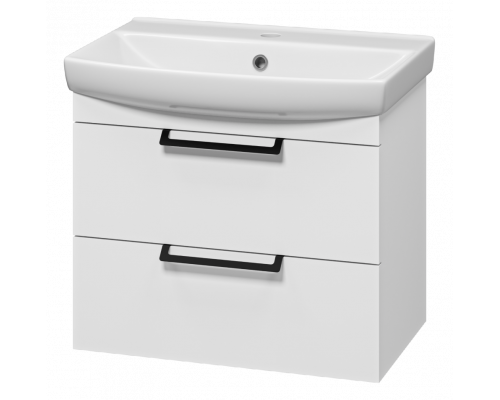 Купить Клермонт - 60 тумба подвесная 2 ящ. (эмаль) в магазине сантехники Santeh-Crystal.ru