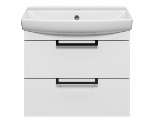 Купить Клермонт - 60 тумба подвесная 2 ящ. (эмаль) в магазине сантехники Santeh-Crystal.ru