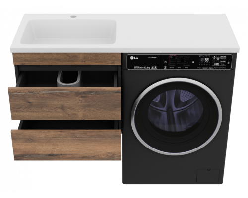 Заказать Коломбо - 60 Тумба под стиральную машину подвесная 2 ящ. в магазине сантехники Santeh-Crystal.ru