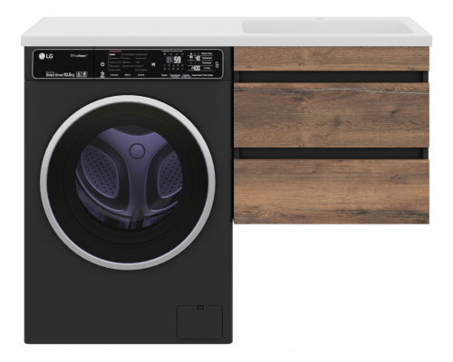 Заказать Коломбо - 60 Тумба под стиральную машину подвесная 2 ящ. в магазине сантехники Santeh-Crystal.ru