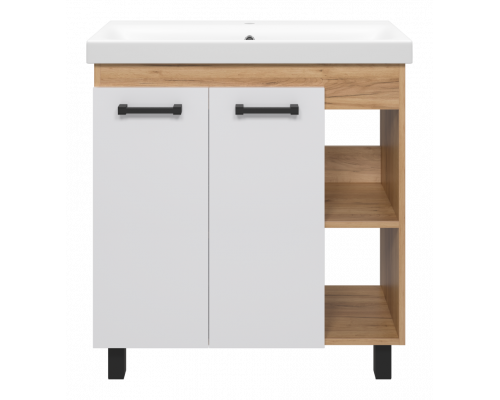 Приобрести Крафт - 80 Тумба напольная 2 дв. в магазине сантехники Santeh-Crystal.ru