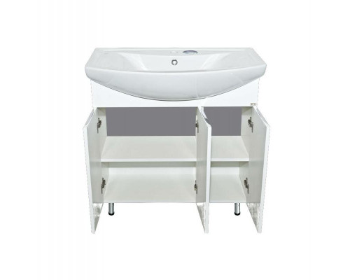 Приобрести Лаванда -105 Тумба прямая белая в магазине сантехники Santeh-Crystal.ru