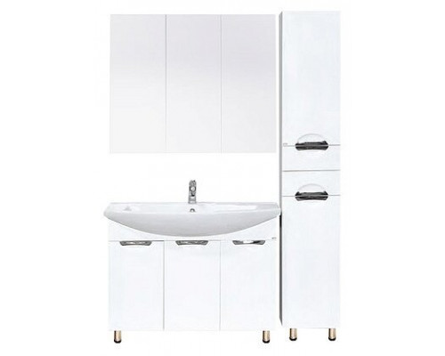 Приобрести Лаванда -105 Тумба прямая белая в магазине сантехники Santeh-Crystal.ru