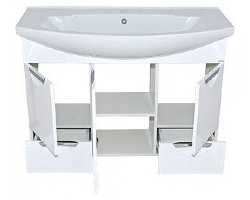 Заказать Лаванда -105 Тумба с 2 ящ. белая в магазине сантехники Santeh-Crystal.ru