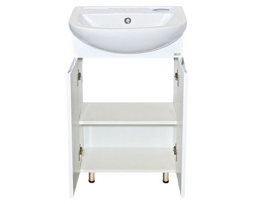 Приобрести Лаванда - 50 Тумба прямая белая в магазине сантехники Santeh-Crystal.ru