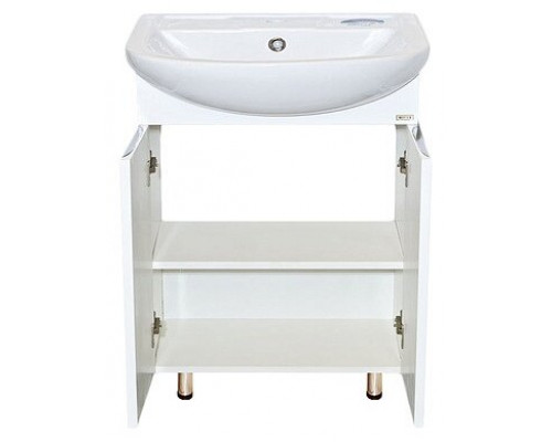 Приобрести Лаванда - 70 Тумба прямая белая в магазине сантехники Santeh-Crystal.ru