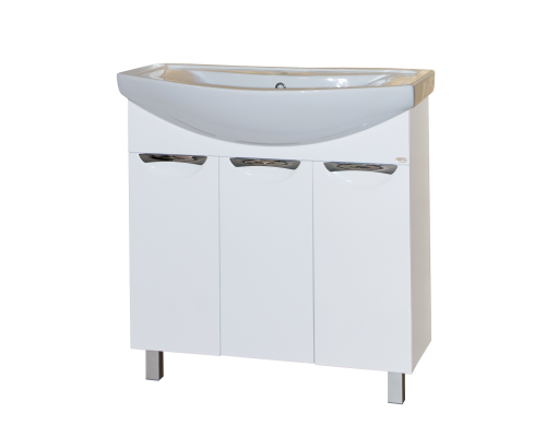 Заказать Лаванда - 80 Тумба прямая белая в магазине сантехники Santeh-Crystal.ru