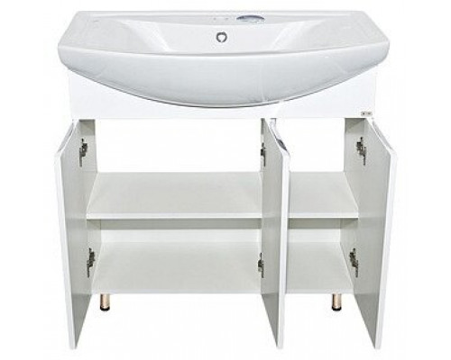 Заказать Лаванда - 80 Тумба прямая белая в магазине сантехники Santeh-Crystal.ru