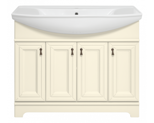 Заказать Лувр -105 Тумба напольная, слоновая кость О в магазине сантехники Santeh-Crystal.ru