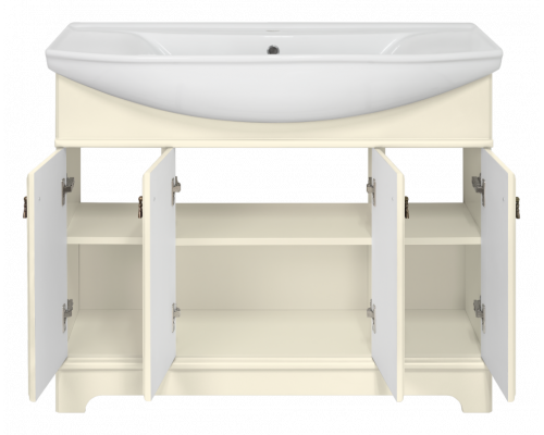 Заказать Лувр -105 Тумба напольная, слоновая кость О в магазине сантехники Santeh-Crystal.ru