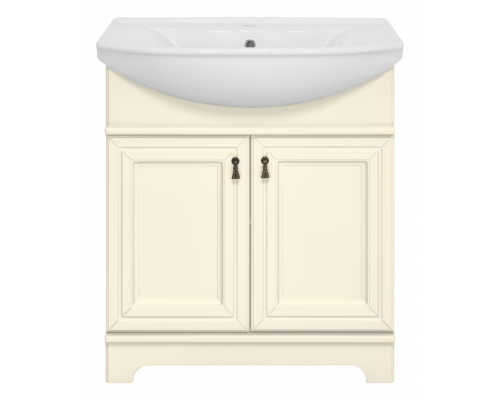 Приобрести Лувр - 65 Тумба напольная, слоновая кость О в магазине сантехники Santeh-Crystal.ru