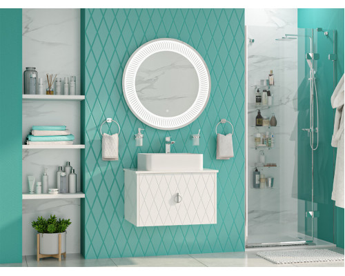 Заказать Манго - 65 Тумба подвесная 1 ящ белая эмаль глянец в магазине сантехники Santeh-Crystal.ru