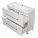 Приобрести Марта -100 Тумба напольная 2 ящ. белая эмаль (глянец) в магазине сантехники Santeh-Crystal.ru