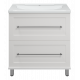 Купить Марта - 80 Тумба напольная 2 ящ. белая эмаль (глянец) в магазине сантехники Santeh-Crystal.ru