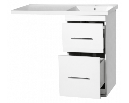 Купить Мексика - 50 Тумба под стиральную машину белая эмаль в магазине сантехники Santeh-Crystal.ru