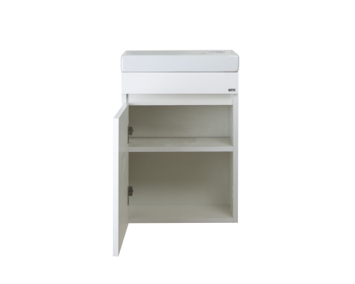 Купить Эко мини - 40 Тумба подвесная, белая в магазине сантехники Santeh-Crystal.ru