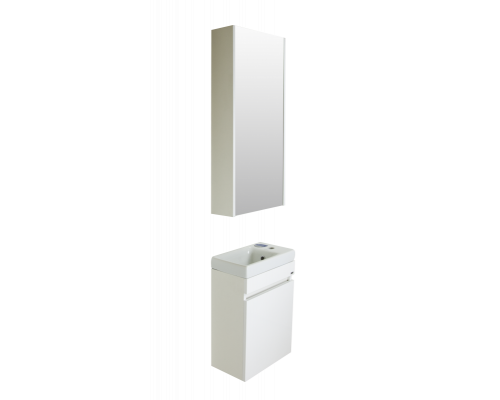 Купить Эко мини - 40 Тумба подвесная, белая в магазине сантехники Santeh-Crystal.ru