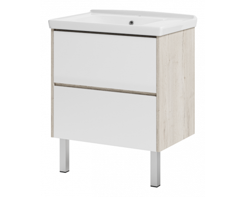 Купить Мускат - 70 Тумба напольная 2 ящ. в магазине сантехники Santeh-Crystal.ru