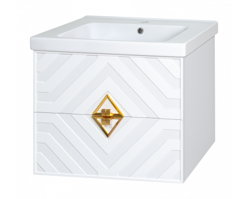 Приобрести Натали - 80 Тумба подвесная 2 ящ. в магазине сантехники Santeh-Crystal.ru