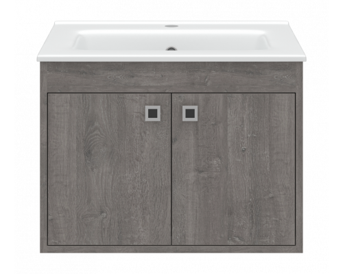 Приобрести Пайн - 60 Тумба прямая подвесная (Дуб Уайт Ревер) в магазине сантехники Santeh-Crystal.ru