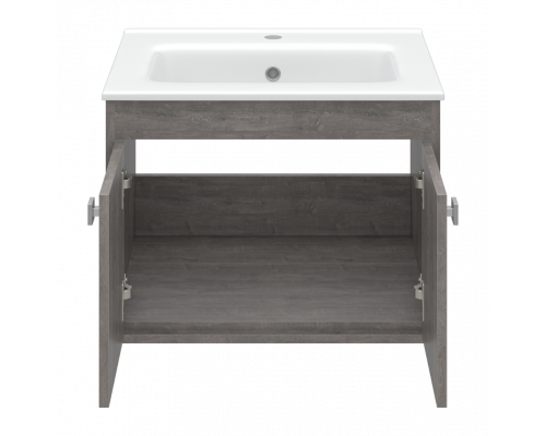 Приобрести Пайн - 60 Тумба прямая подвесная (Дуб Уайт Ревер) в магазине сантехники Santeh-Crystal.ru