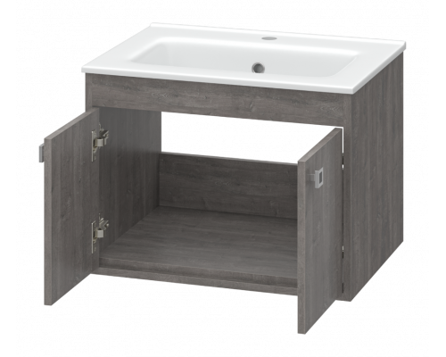 Приобрести Пайн - 60 Тумба прямая подвесная (Дуб Уайт Ревер) в магазине сантехники Santeh-Crystal.ru