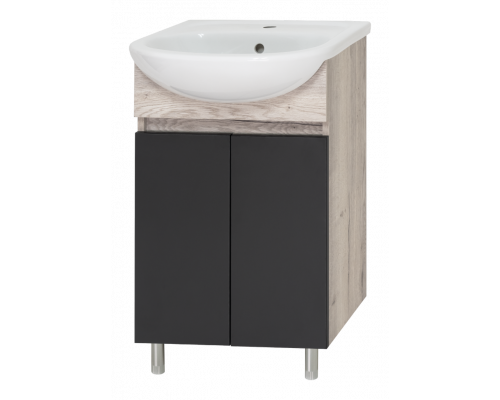 Заказать Поло - 50 Тумба напольная прямая комбинир. в магазине сантехники Santeh-Crystal.ru