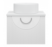 Ярина - 60 Тумба подвесная 1 ящ белая мат. эмаль