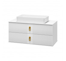 SEVILLA -105 Тумба подвесная с 2 ящ. белый