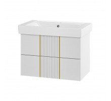 VEGA - 80 Тумба подвесная с 2 ящ. белый