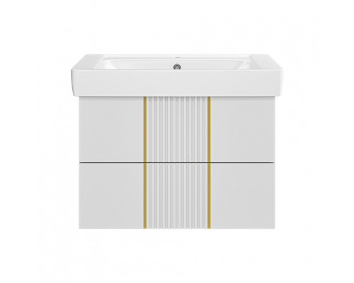 Приобрести VEGA - 80 Тумба подвесная с 2 ящ. белый в магазине сантехники Santeh-Crystal.ru
