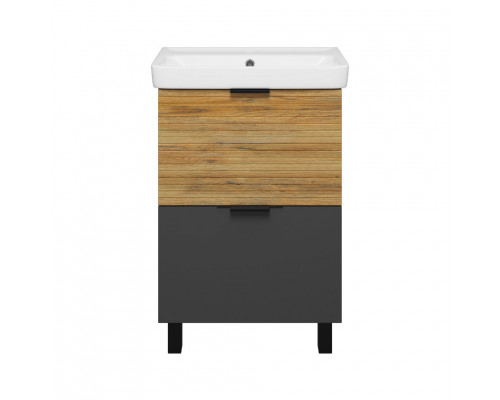 Форест - 60 Тумба напольная 2 ящ.