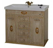 Roma - 75 Тумба с 4 ящ. ясень патина