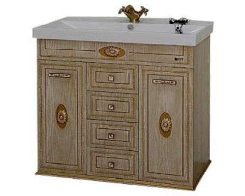 Заказать Roma - 75 Тумба с 4 ящ. ясень патина в магазине сантехники Santeh-Crystal.ru