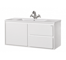 Барселона -105 Тумба подвесная с 3 ящ. белая эмаль