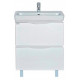 Приобрести Венера - 70 Тумба с 2 ящ. белая в магазине сантехники Santeh-Crystal.ru
