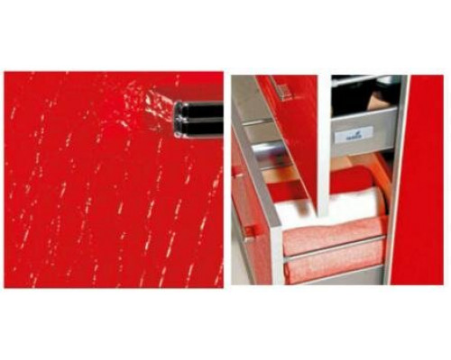 Купить Гранд LUXE - 80 Тумба с 2 ящ. красная кожа CROCO в магазине сантехники Santeh-Crystal.ru