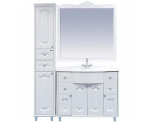 Заказать Грация - 90 Тумба 2 ящ. белая в магазине сантехники Santeh-Crystal.ru