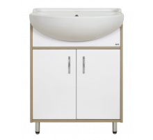 Делла - 60 тумба напольная прямая (ЛДСП/белый)