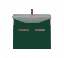 Джулия - 65 Тумба подвесная зеленая