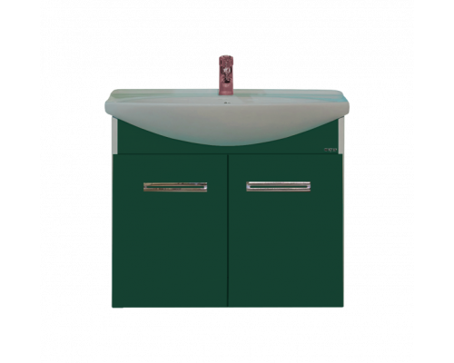 Купить Джулия - 65 Тумба подвесная зеленая в магазине сантехники Santeh-Crystal.ru