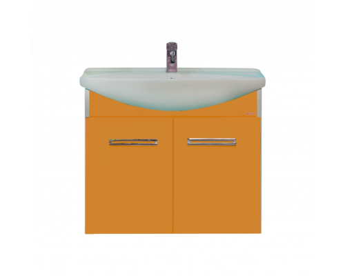Заказать Джулия - 65 Тумба подвесная оранжевая в магазине сантехники Santeh-Crystal.ru