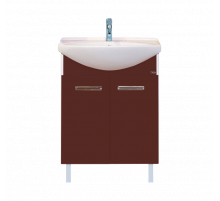 Джулия - 65 Тумба прямая бордовая О