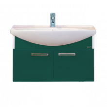 Джулия - 85 Тумба подвесная зеленая