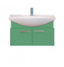 Джулия - 85 Тумба подвесная салатовая