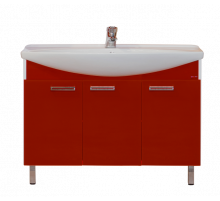 Джулия -120 Тумба прямая красная