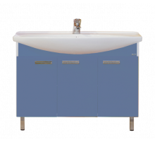 Джулия -120 Тумба прямая синяя